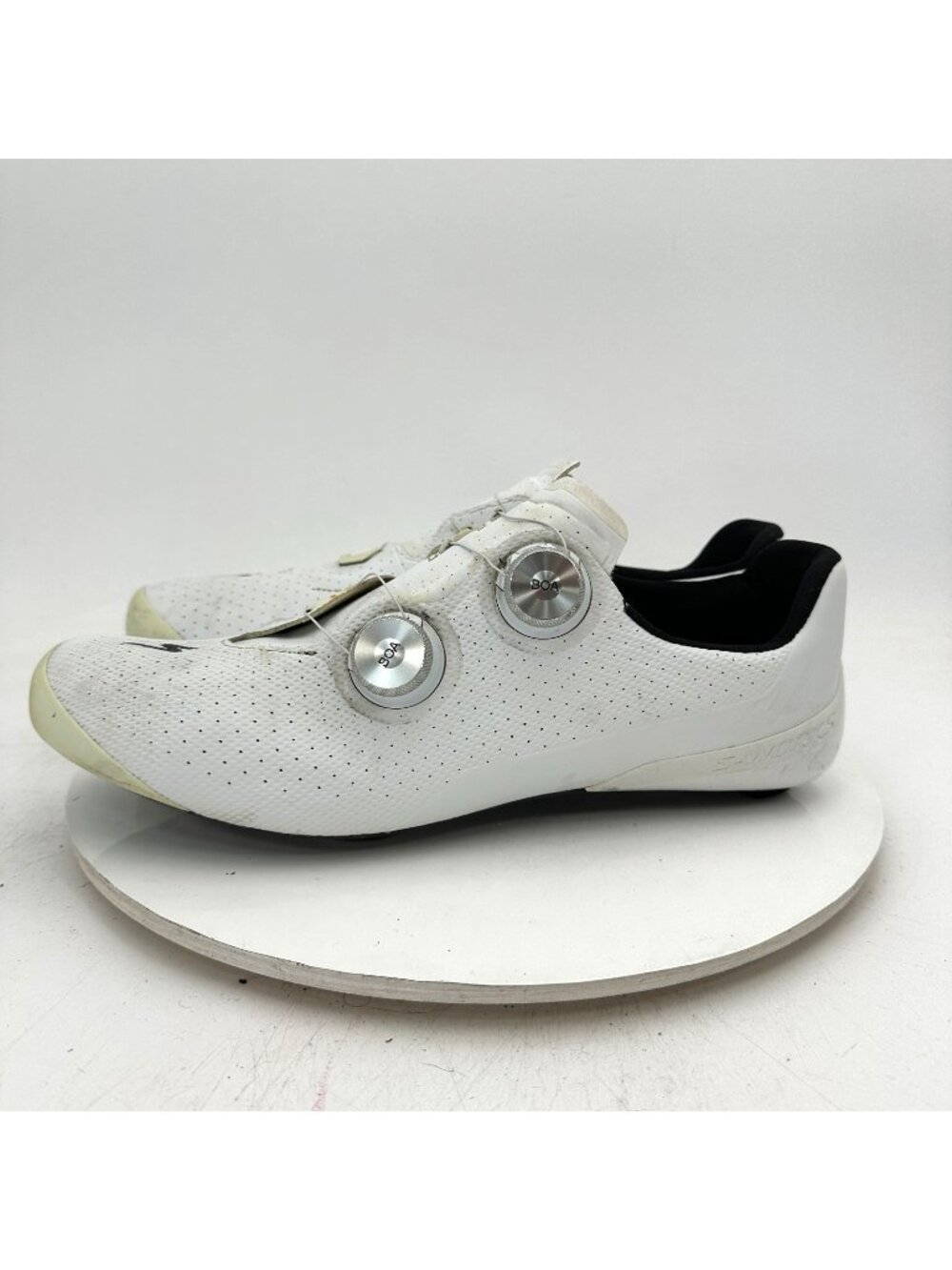 Specialized S-Works Torch Men Size 12.25 White Road Bike Cycling Shoes